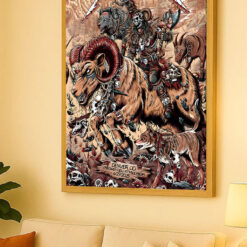 Metallica M72 Tour Denver Night 2 June 29 2025 Empower Field at Mile High Poster Canvas Wall Art 3